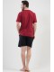 Піжама чоловіча шорти футболка короткий рукав Vienetta Secret 010000-1