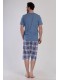Пижама мужская бриджи футболка короткий рукав Vienetta Secret 010478