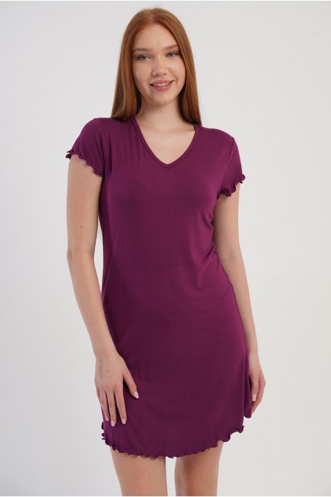 Ночная рубашка женская короткий рукав Vienetta Secret 040000-5