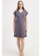 Ночная рубашка женская короткий рукав Vienetta Secret 050000-4