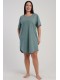 Ночная рубашка женская короткий рукав с карманами Vienetta Secret 090000-3