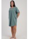 Ночная рубашка женская короткий рукав с карманами Vienetta Secret 090000-3