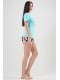 Піжама жіноча шорти футболка короткий рукав Vienetta Secret 100230