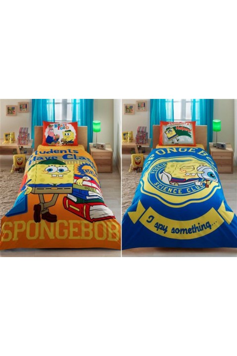 Комплект дитячої постільної білизни Sponge Bob Students TAC Sponge Bob Stud