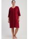 Халат жіночий на блискавці 3/4 рукав з кишенями Vienetta Secret 140000-5