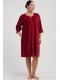 Халат жіночий на блискавці 3/4 рукав з кишенями Vienetta Secret 140000-5