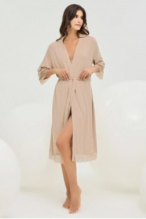 Халат жіночий 3/4 рукав на запах Sevim 16588