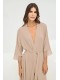Халат женский 3/4 рукав на запаз Sevim 16588