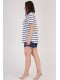 Пижама женская шорты футболка короткий рукав Vienetta Secret 170430