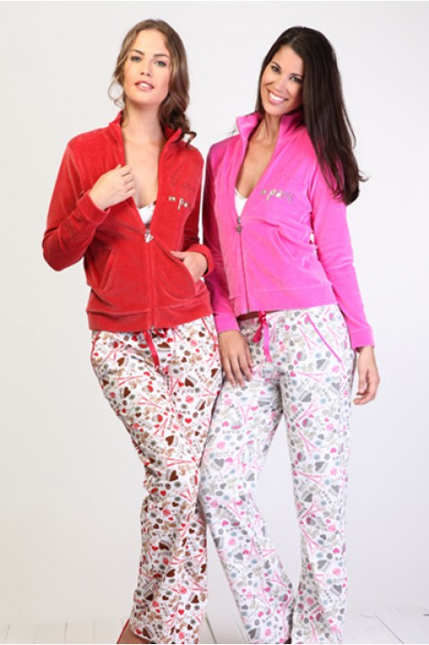 Пижама женская тройка розовая Hays BP 718
