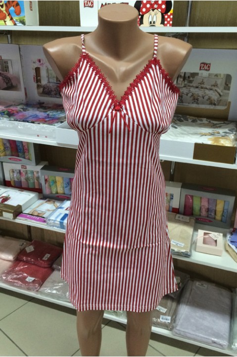 Нічна сорочка жіноча на бретелях Vienetta Secret r185