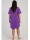 Ночная рубашка женская короткий рукав с карманами Vienetta Secret 200000-8