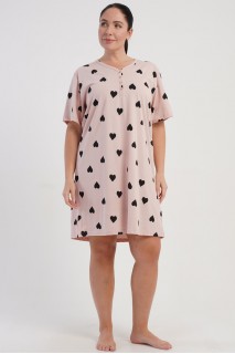 Ночная рубашка женская короткий рукав Vienetta Secret 211549