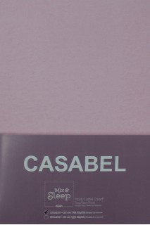 Простынь на резинке односпальная 100x200 махра Casabel cas15s