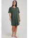 Ночная рубашка женская короткий рукав с карманами Vienetta Secret 230000-4