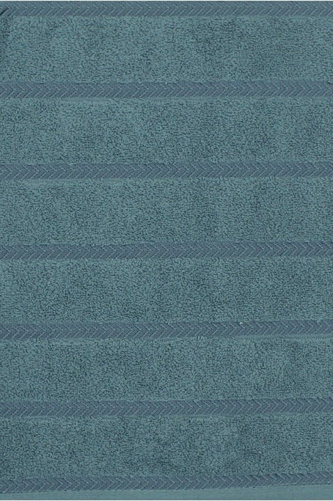Рушник для ванної махровий 70х140 синій Casabel Maria Blue