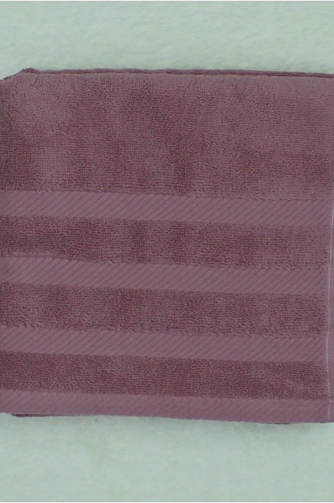 Рушник махровий для ванної 50х90 теракотовий Linens Moena Gul