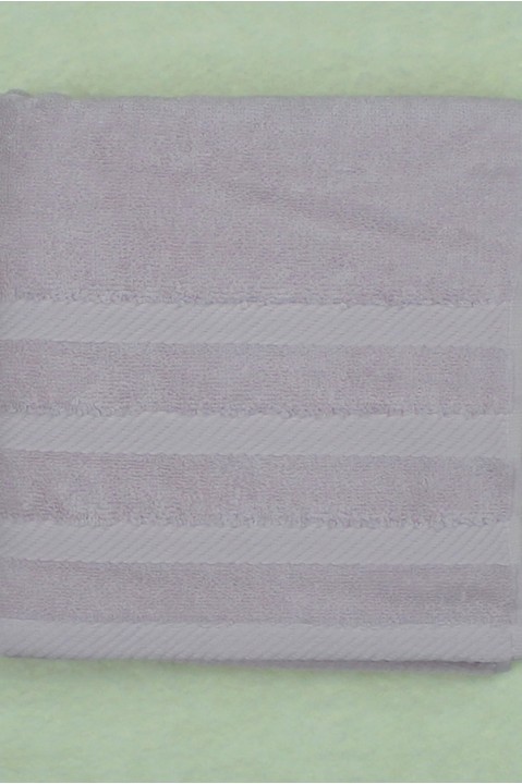 Рушник махровий для ванної 50х90 рожевий Linens Moena Pudra