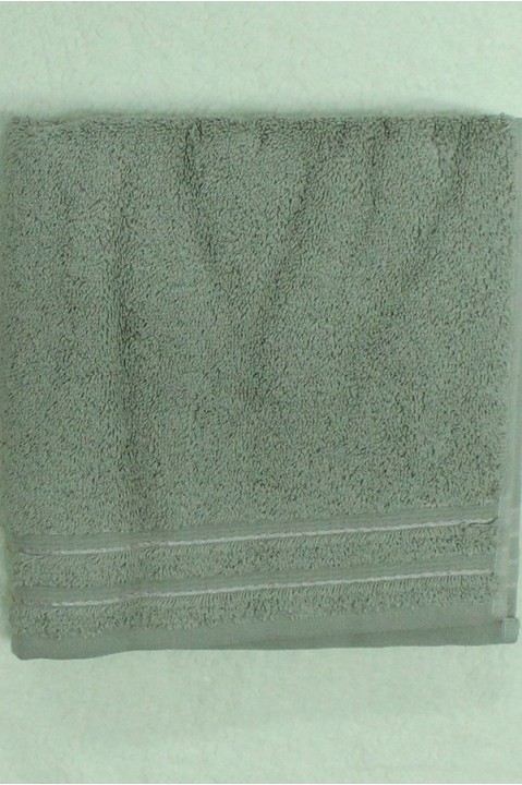Рушник для ванної махровий 50x90 оливковий Casabel Mixa Stone