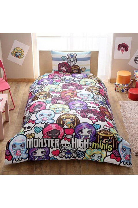 Комплект дитячої постільної білизни TAC Monster high