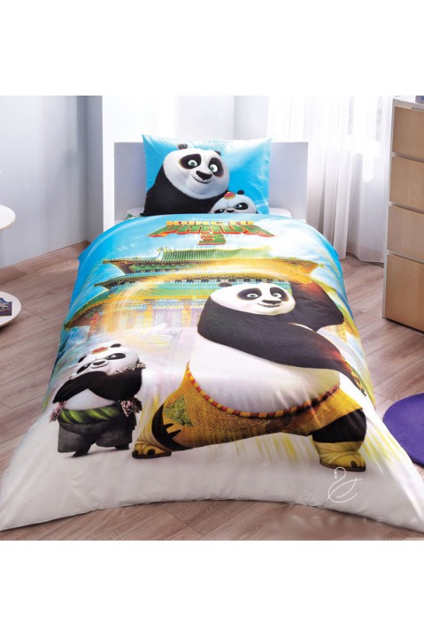Комплект дитячої постільної білизни TAC Kung fu panda