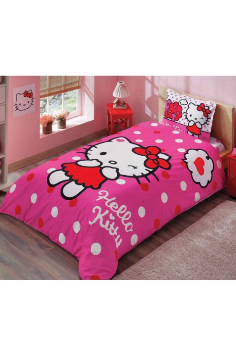Комплект дитячої постільної білизни TAC Hello Kitty