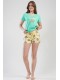 Пижама женская шорты футболка короткий рукав Vienetta Secret 350009