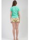 Піжама жіноча шорти футболка короткий рукав Vienetta Secret 350009