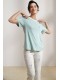 Пижама женская капри футболка короткий рукав Hays 36239