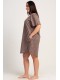 Ночная рубашка женская короткий рукав с карманами Vienetta Secret 370866