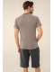 Пижама мужская шорты футболка короткий рукав Feyza 4099