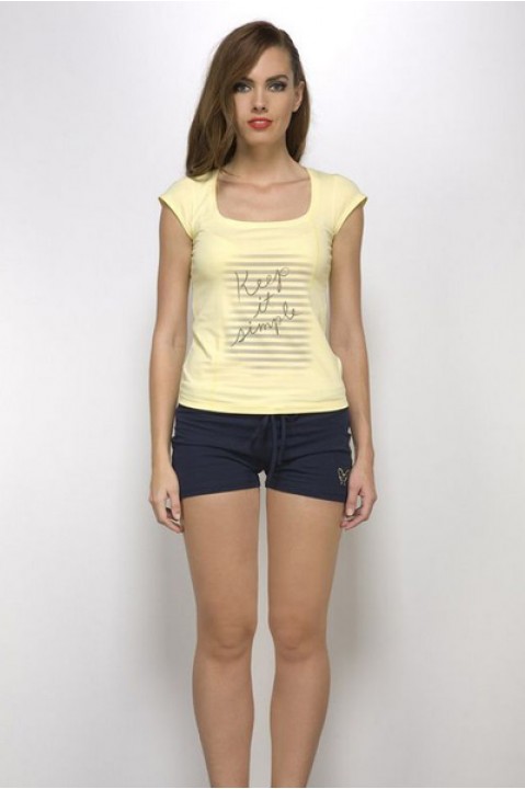 Пижама женская шорты футболка короткий рукав Hays 2641