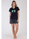 Піжама жіноча шорти футболка короткий рукав Vienetta Secret 468873