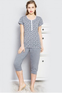 Пижама женская бриджи футболка короткий рукав Vienetta Secret 012657