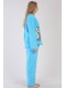 Пижама женская штаны кофта длинный рукав софт Vienetta Secret 560000-4