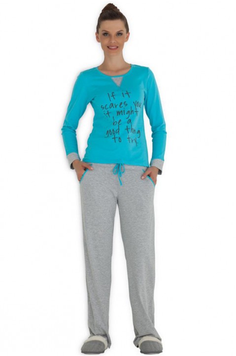 Пижама женская брюки длинный рукав Hays 3194