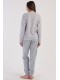 Пижама женская штаны кофта длинный рукав флисовая Vienetta Secret 582640