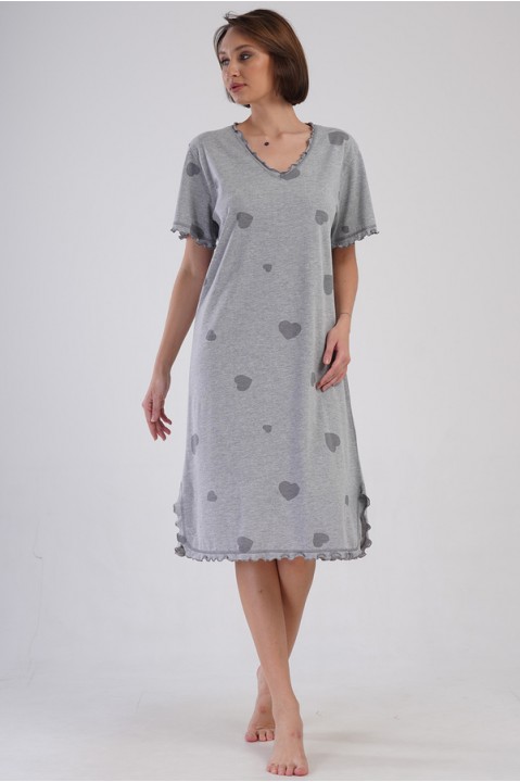 Ночная рубашка женская короткий рукав Vienetta Secret 586203