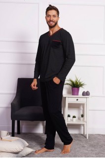 Пижама мужская штаны кофта длинный рукав Gazzaz 632326