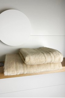Набор махровых полотенец 50х90 и 70х140 TAC Softness Taba