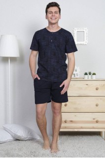 Пижама мужская шорты футболка короткий рукав Gazzaz 571619-1