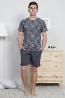 Пижама мужская шорты футболка короткий рукав Gazzaz 571619-2