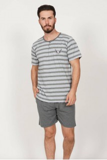 Пижама мужская шорты футболка короткий рукав Gazzaz 310000-4