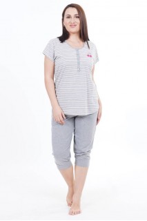 Пижама женская капри футболка короткий рукав Vienetta Secret 600000-4