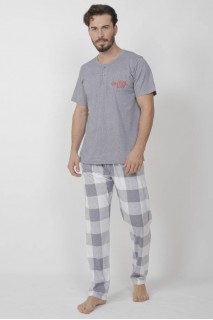 Пижама мужская штаны футболка короткий рукав Gazzaz 521722