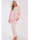 Пижама женская штаны кофта длинный рукав софт Vienetta Secret 610000-4