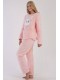 Жіноча піжама штани кофта довгий рукав софт Vienetta Secret 610000-4
