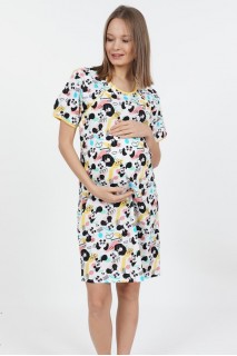 Нічна сорочка жіноча для вагітних і годуючих мам Vienetta Secret 472480
