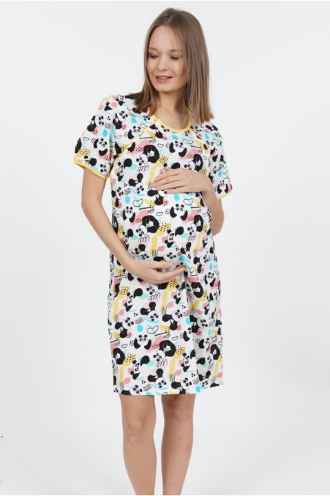 Нічна сорочка жіноча для вагітних і годуючих мам Vienetta Secret 472480