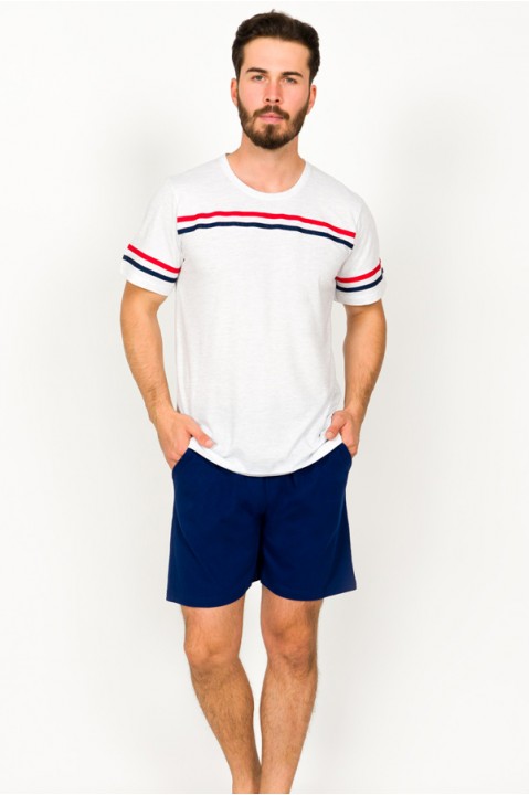 Піжама чоловіча шорти футболка короткий рукав Gazzaz 430000-4